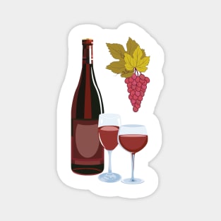 Red wine Magnet