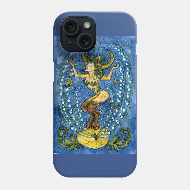 Taurus (Bull). Zodiac Design. Phone Case by Mystic Arts