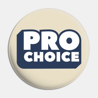 Retro 70s Pro Choice T-Shirt Pin