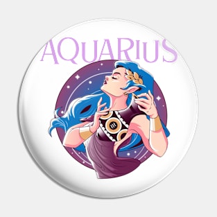 Aquarius Pin