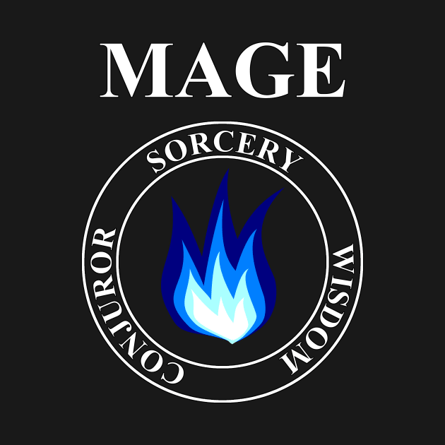 Mage Fantasy RPG Class Frost Magic by AgemaApparel