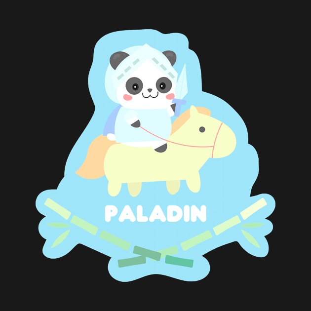 Paladin Kawaii Panda by FlutesLoot