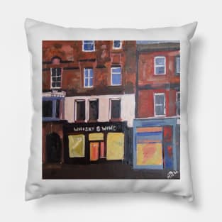 Central Edinburgh Streets, Scotland Pillow