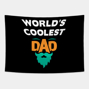 World’s Coolest Dad Tapestry