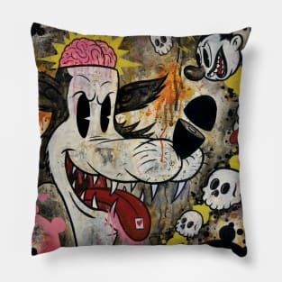 Acid Wolf Pillow