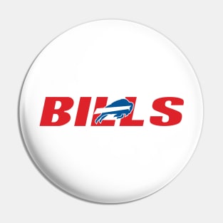 Buffalo Bills Text Style Pin