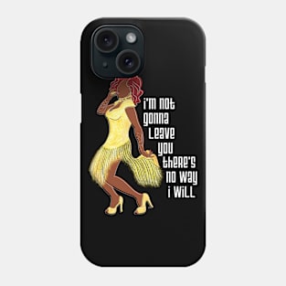 Chi Chi DeVayne (Black Background) Phone Case