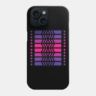 “Dimensional Surveillance” - V.2 Purple - (Geometric Art) (Dimensions) - Doc Labs Phone Case