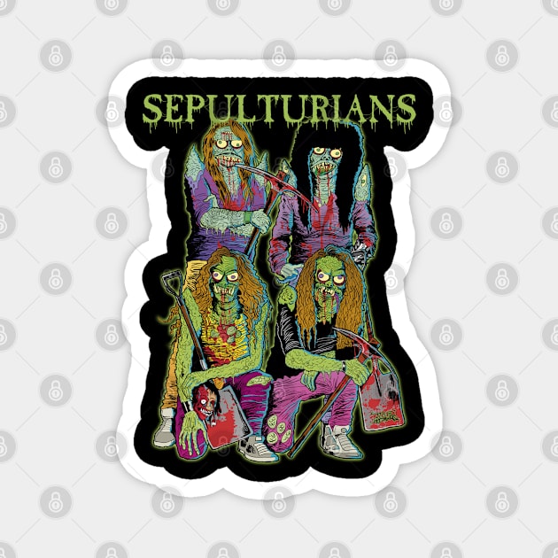 Sepulturians Magnet by mondopupo1983