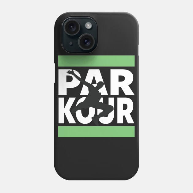 PARKOUR - FREERUNNING - TRACEUR Phone Case by Tshirt Samurai