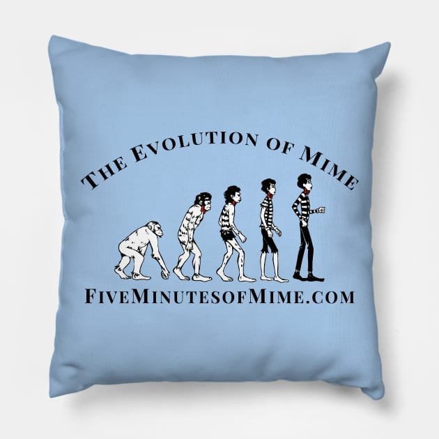 The Evolution of Mime Pillow by FiveMinutesOfMime