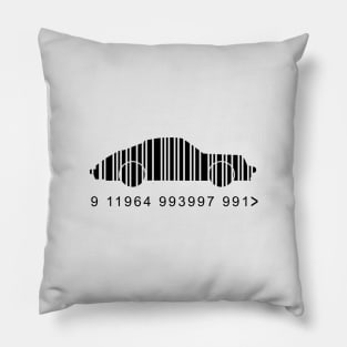 Porsche 911 - Code of Coolness Pillow