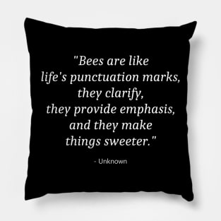 World Bee Day Pillow