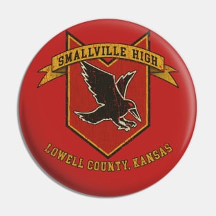 Smallville High School Banner 2001 Pin