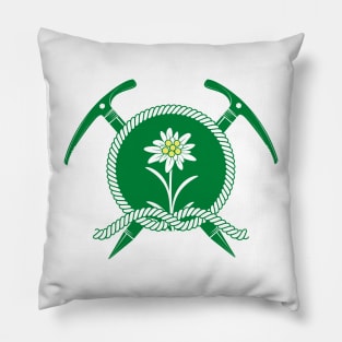 Edelweiss Mountain Logo Pillow