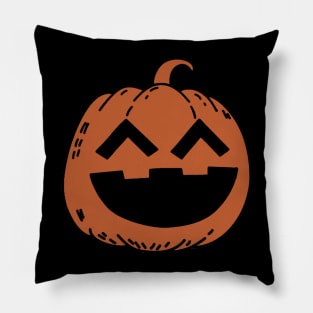 Cute Pumpkin Smiling Pillow