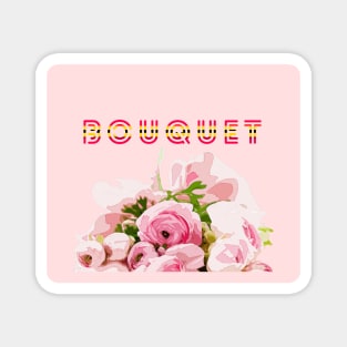 Floral Bouquet Watercolor Art Magnet