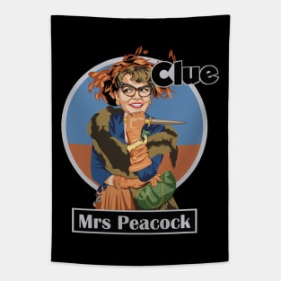 CLUE Mrs Peacock Tapestry