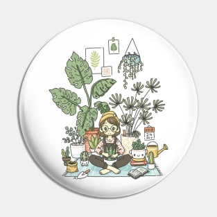 Plant Lady Pin