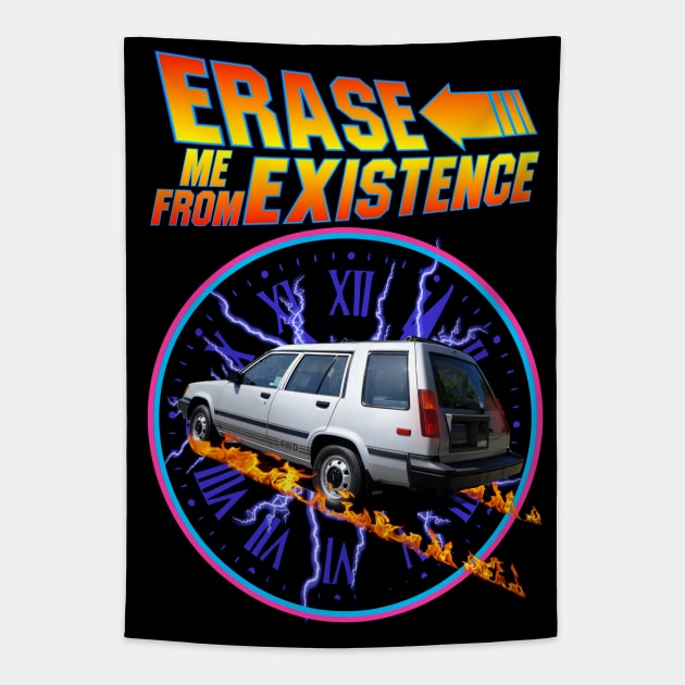 Erase Me From Existing (parody)(satire)(funny) Tapestry by blueversion