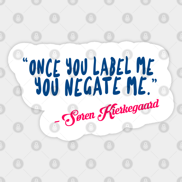 Søren Kierkegaard - Typographic Quotation - Philosophy Quotes ...