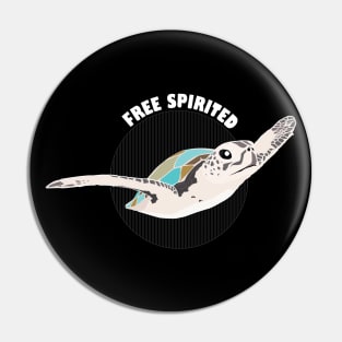 Free Spirited: Sea Turtle Edition Pin