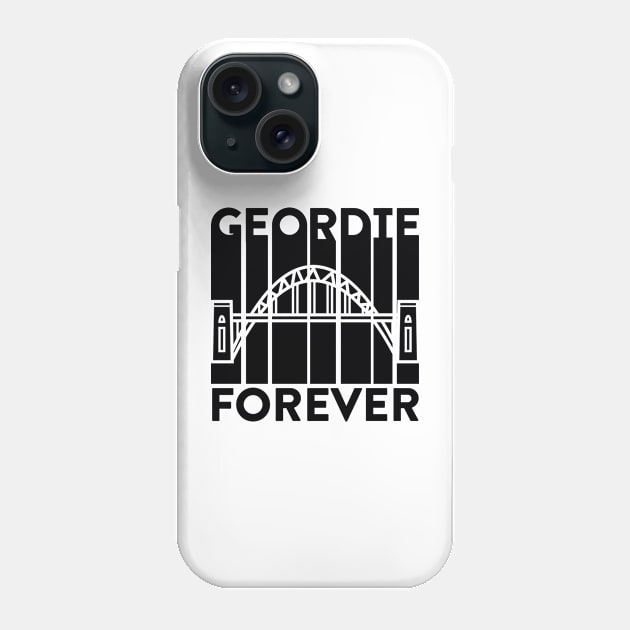 Geordie Forever | Newcastle Geordie Toon Army Phone Case by Rixta Tees