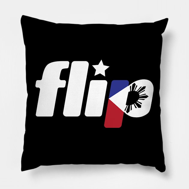 Flip Filipino Barkada Pillow by Dailygrind