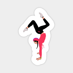 Yoga Girl Magnet