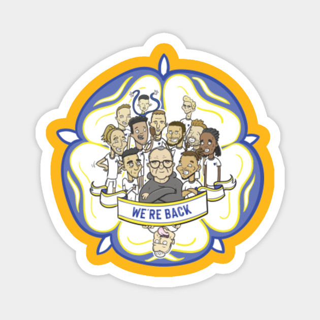 Leeds United Back Leeds Magnes Teepublic Pl