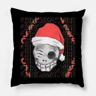 Christmas Skull Vibe Pillow