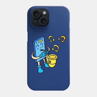 Cute cartoon saxophone Phone Case