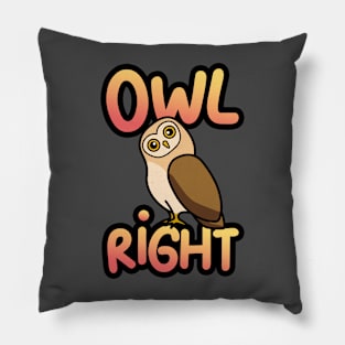 Owl Right Pillow