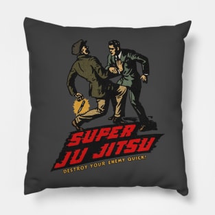 Vintage Ju Jitsu Action Pillow