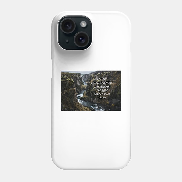 In every walk with nature 69 Phone Case by artesonraju