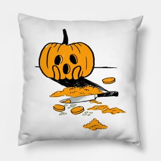 Pumpkin Carving Contest Pillow