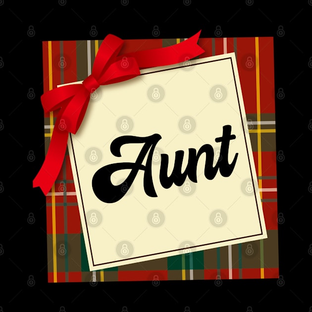 Aunt Christmas Gift by familycuteycom