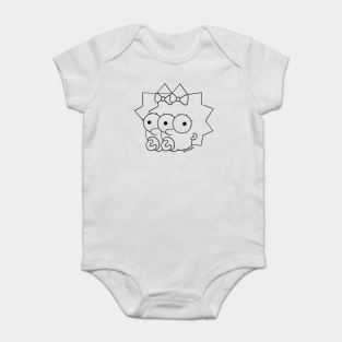 maggie simpson onesie