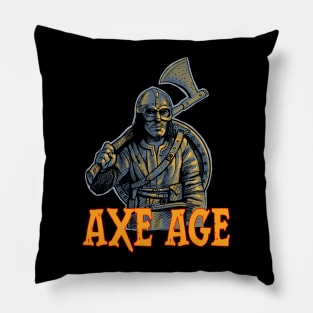 Viking: axe age Pillow