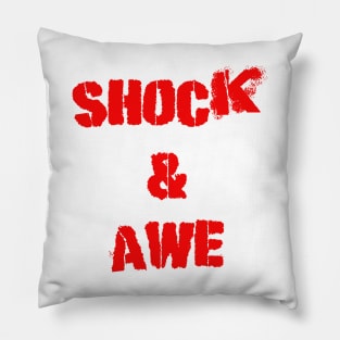 Shock and Awe Pillow