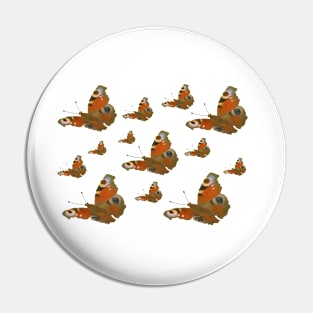 Viele Schmetterlinge Pin