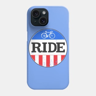 Vintage Ride Bicycle Logo Phone Case