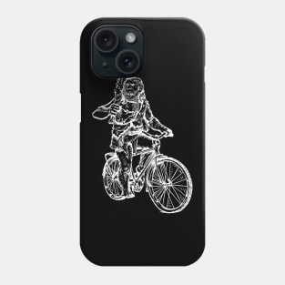 SEEMBO Neanderthal Cycling Bicycle Cyclist Biker Biking Bike Phone Case