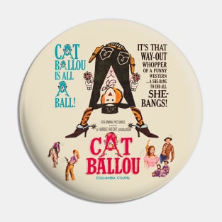 Cat Ballou Movie Poster Pin