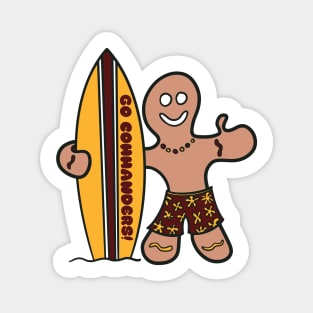 Surfs Up for the Washington Commanders! Magnet