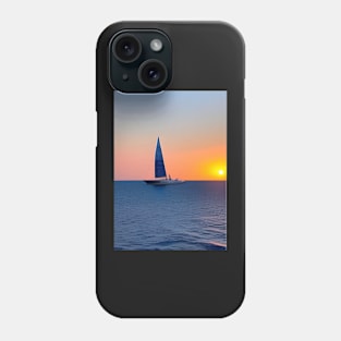 WATERY SUNSET Phone Case