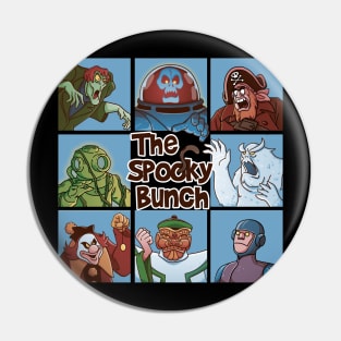 THE SPOOKY BUNCH Pin