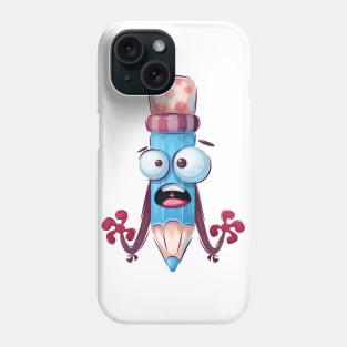 Scarred Pencil Phone Case