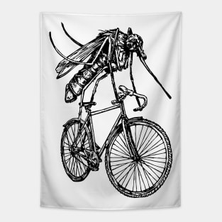 SEEMBO Mosquito Cycling Bicycle Bicycling Biker Biking Bike Tapestry