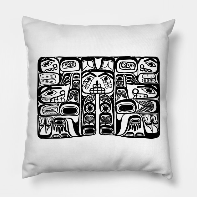 Haida Block Pillow by OHH Baby